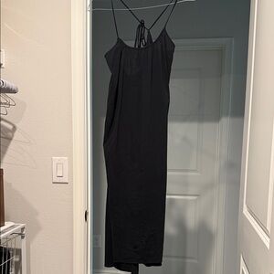 Madewell Black Backless Dress